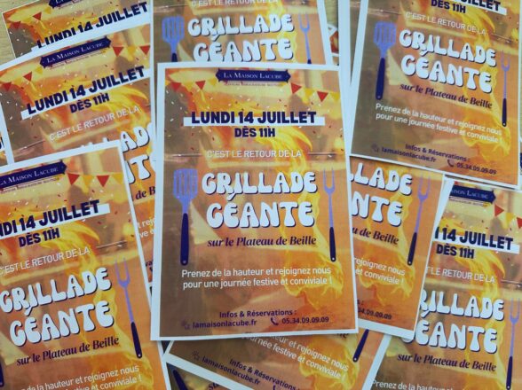 Grillade Géante, sur le Plateau de Beille